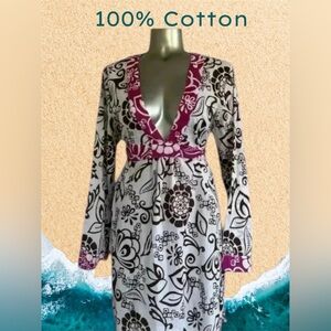 ✅Cotton Cover Up Dress